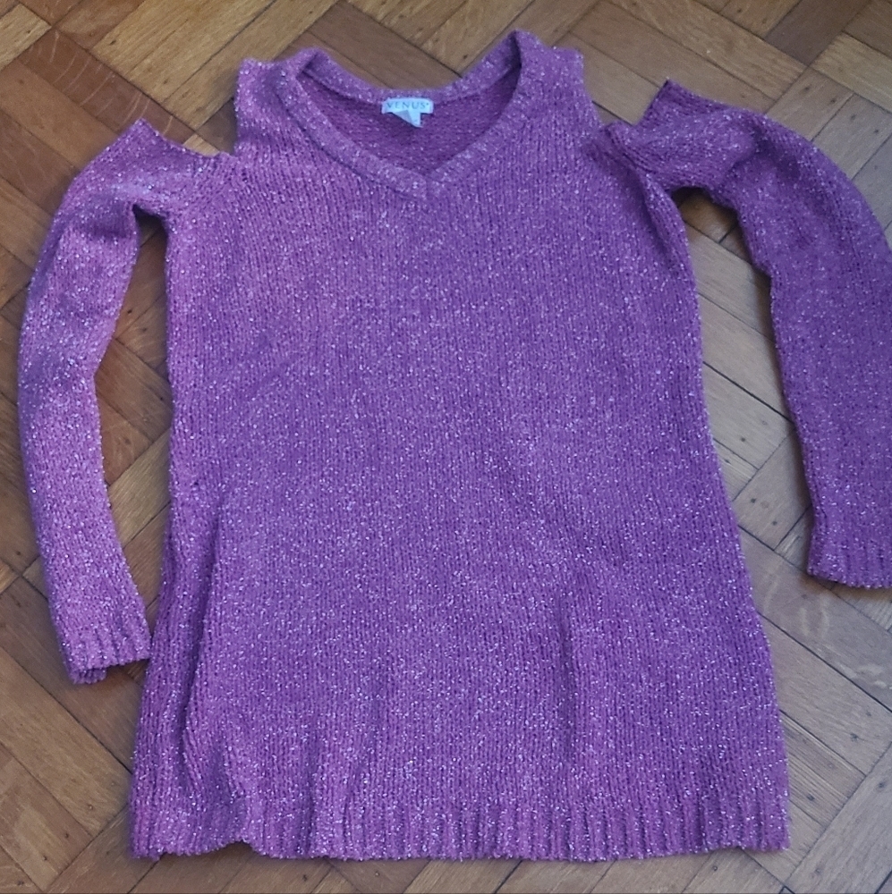 Sweater Cold Shoulder Pink New Venus xs Jp๐ฅ๐ฅ๐ฅ๐ฅ - Picture 8 of 8